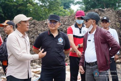 Bupati Satria Tekankan Rekanan Jaga Kualitas Pekerjaan dan Target Selesai Tepat Waktu