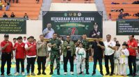 Bupati Sanjaya Hadiri dan Buka Kejuaraan Karate INKAI DANDIM CUP VII 2025