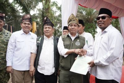Kemenhut terima penyerahan 600 hektare lahan sawit di TN Tesso Nilo