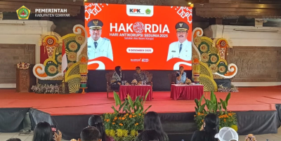 Peringatan Harkodia Kabupaten Gianyar, Tegaskan Komitmen Wujudkan Tata Kelola Bersih dan Berintegritas