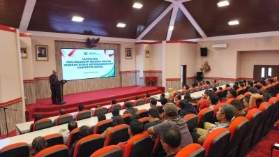 Bangli Launching Perlindungan Program Pekerja Rentan