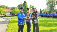 Tegakkan Patriotisme Pegawai, Wabup Diar Pimpin Apel Disiplin