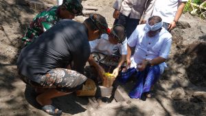 Gubernur Koster Lakukan Peletakan Baru Pertama Pembangunan Sekolah Rakyat Bali