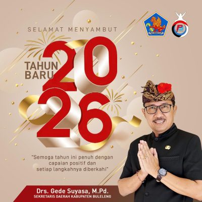 Sekda Buleleng Mengucapkan Selamat Menyambut Tahun Baru 2026