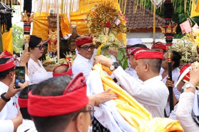 Awali Tahun 2026, Pemkab Tabanan Gelar Upacara Ngemijiang Nugtugan Karya Ngenteg Linggih Kantor Bupati Tabanan