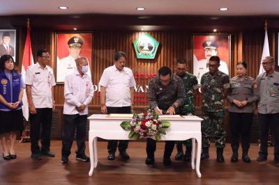 Bupati Tabanan Hadiri Pelantikan Pengurus PMI dan Buka Secara Resmi Inovasi “Si Doras”