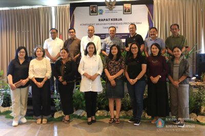 Sekda Agung Lesmana Terpilih Sebagai Ketua Komwil Forsesdasi Provinsi Bali