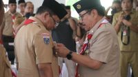 Pengurus Baru Pramuka Buleleng Dilantik, Sutjidra Tegaskan Peran Pramuka Bentuk Karakter Generasi Muda