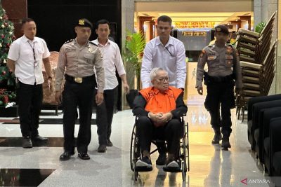 KPK tahan Chrisna Damayanto segera dibawa ke rutan