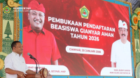 Bupati Mahayastra Membuka Pendaftaran Beasiswa Gianyar AMAN 2026