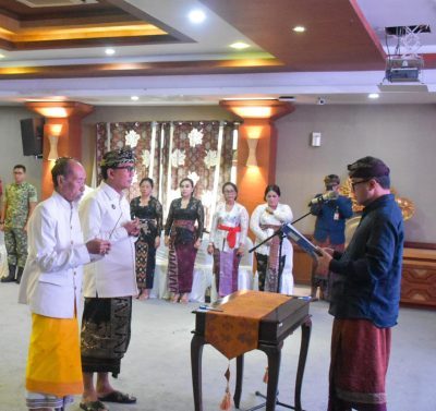Wali Kota Jaya Negara Lantik IGN Eddy Mulya Jadi Sekda Kota Denpasar