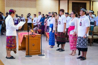 Bupati Adi Arnawa Lantik 234 Pejabat Pemkab Badung