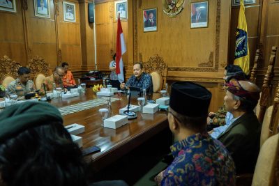 Wabup Bagus Alit Sucipta Pimpin Rapat Forkopimda Badung