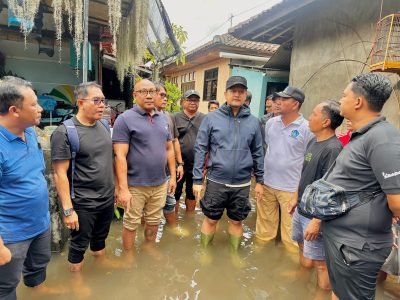 Wabup Badung Tinjau Titik Banjir di Kedonganan, Pastikan Penanganan Cepat