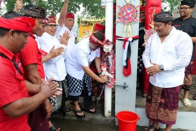 Bupati Tabanan Resmikan Tower Beji Abianlalang Wanasari