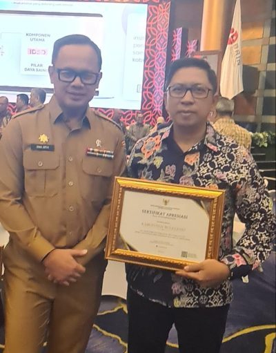 Raih Apresiasi Nasional, Buleleng Terima Sertifikat IDSD 2025 dari BRIN
