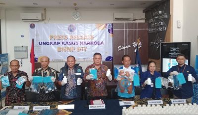 BNNP DIY gagalkan peredaran 93 ribu pil koplo berlogo "Y" di Sleman