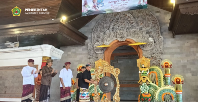 Asisten III Sekda Gianyar Buka Bulan Bahasa Bali 2026