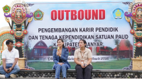 Disdik Gianyar Gelar Outbound bagi Kepala Satuan PAUD