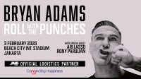 JNE Resmi Jadi Official Logistics Partner Konser Bryan Adams di Jakarta