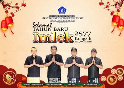 DPRD Badung Ucapkan Selamat Tahun Baru Imlek 2577 Kongzili
