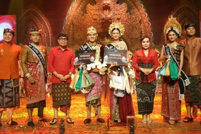 Kadek Refan Resepiyan Artadhi dan Wayan Inggi Pratiwi Sukses Sabet Gelar Teruna Teruni Denpasar 2026