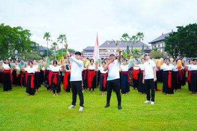 Lepaskan Panah, Wabup dan Ketua DPRD Resmi Buka Porsenijar Badung 2026