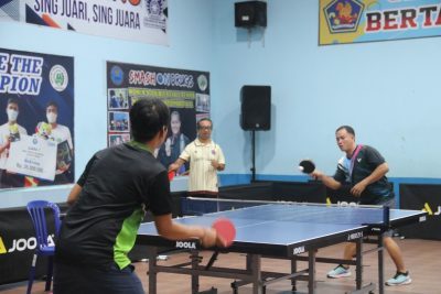 Semarak HUT ke-422 Kota Singaraja, Kejuaraan Tenis Meja Buleleng Undang Pelajar Se-Bali