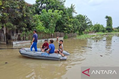 Banjir rendam 573 rumah di Kota Serang, dua bangunan roboh