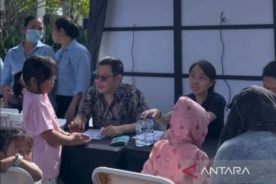 Ratusan Balita di Denpasar Ikuti Cek Kesehatan Tekan Stunting