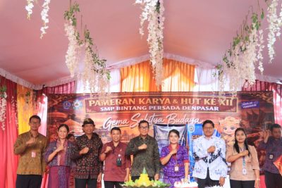 Sekda Eddy Mulya Hadiri HUT ke-XII SMP Bintang Persada,