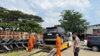 Polres Karawang amankan mobil penabrak motor yang viral di medsos