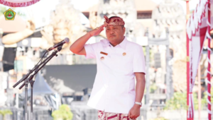 Pemkab Gianyar Gelar Apel Peringatan HUT ke-255 Kota Gianyar