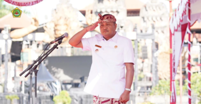 Pemkab Gianyar Gelar Apel Peringatan HUT ke-255 Kota Gianyar