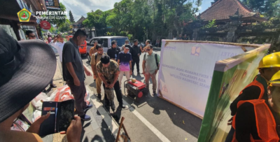 Sinergi Pemkab Gianyar dengan APJATEL Lakukan Groundbreaking Penataan Kabel Utilitas di Ubud.