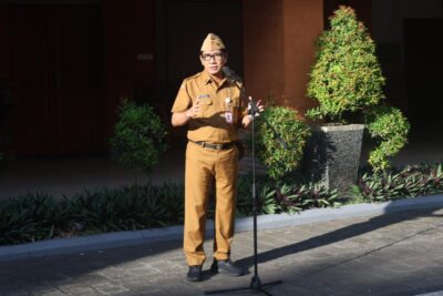 Sekda Eddy Mulya Pimpin Apel Disiplin ASN, Tekankan Inklusifitas Pelayanan