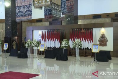 Jenazah tiga prajurit TNI gugur di Lebanon tiba di Tanah Air