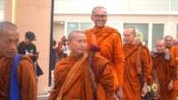 Bandara Bali sambut biksu kampanye perdamaian dari tiga negara