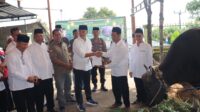 Bantuan Hewan Kurban Presiden RI diserahkan oleh Wakil Bupati Buleleng di Masjid Ar-Rahmah Tegallinggah.