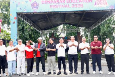 Wawali Arya Wibawa Buka Denpasar Education Festival 2026