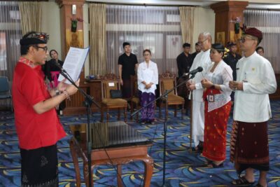 Wali Kota Jaya Negara Lantik Pejabat di Lingkungan Pemerintah Kota Denpasar