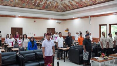 Dendy Astra Wijaya Hadiri Pleno KPU Badung Bahas Pemutakhiran Data Pemilih