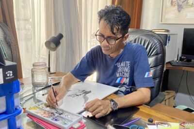 Apriyadi Kusbiantoro, komikus asal Bantul yang mendunia lewat karyanya