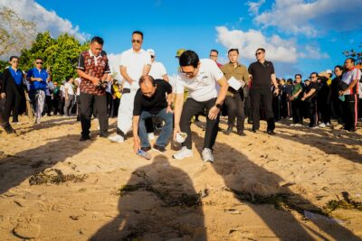 Hari Lingkungan Hidup 2026, Badung Gelar Aksi Kurve Serentak di Benoa