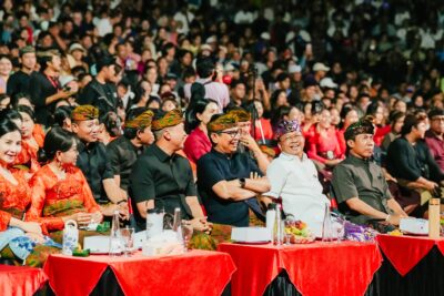 Bupati Adi Arnawa Puji Penampilan Luar Biasa Gong Kebyar Wanita Badung di PKB XLVIII