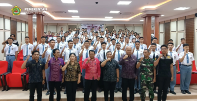 Sekda Gianyar Buka Bimtek Wawasan Kebangsaan, Dorong Pemuda Jadi Pelopor Pencegahan Konflik Sosial