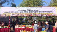 DKPKP Gianyar Gelar Gerakan Pangan Murah Jelang Galungan dan Kuningan