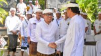 Wawali Arya Wibawa Hadiri Upacara Melaspas Wantilan di Pura Dalem Tegeh Gumi