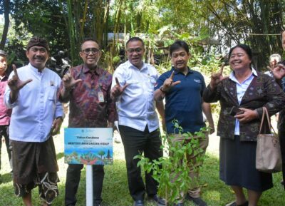 Wali Kota Jaya Negara Dampingi Kunker Menteri LH Jumhur Hidayat di Denpasar
