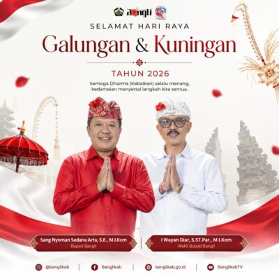 Pemkab Bangli Ucapkan Selamat Hari Raya Galungan dan Kuningan